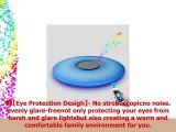 15inch Dimmable LED Music Ceiling Lamp with Bluetooth Speaker 24W Color Changing