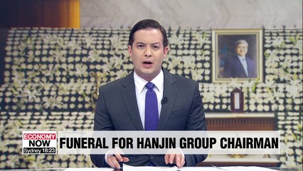 Funeral service for Hanjin Group chairman Cho Yang-ho begins Friday