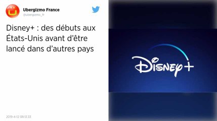Disney lancera sa plateforme de streaming Disney+ aux États-Unis, en novembre 2019