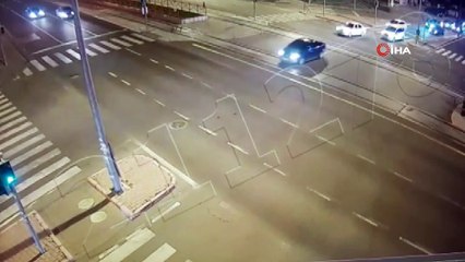 Feci kaza kameraya böyle yansıdı