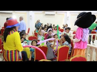 الأيتام وذو الاعاقة في طولكرم على مأدبة إفطار للاتحاد الأوروبي