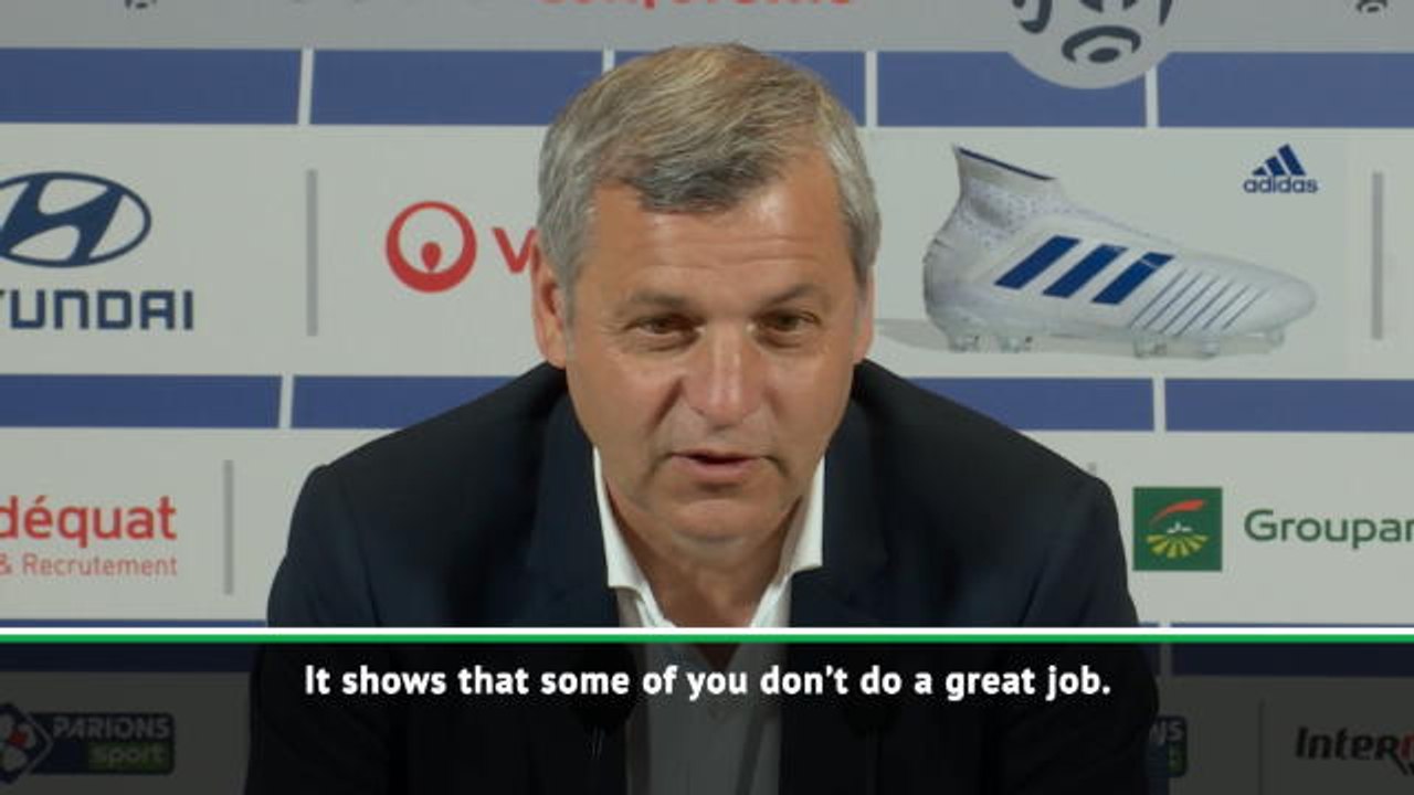 Genesio laughs off Mourinho's Lyon links