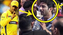 CSK VS RR  'Dhoni' Sushant Singh Rajput CELEBRATING IPL Victory  IPL 2019