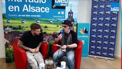 Matt Pokora sur France Bleu Alsace
