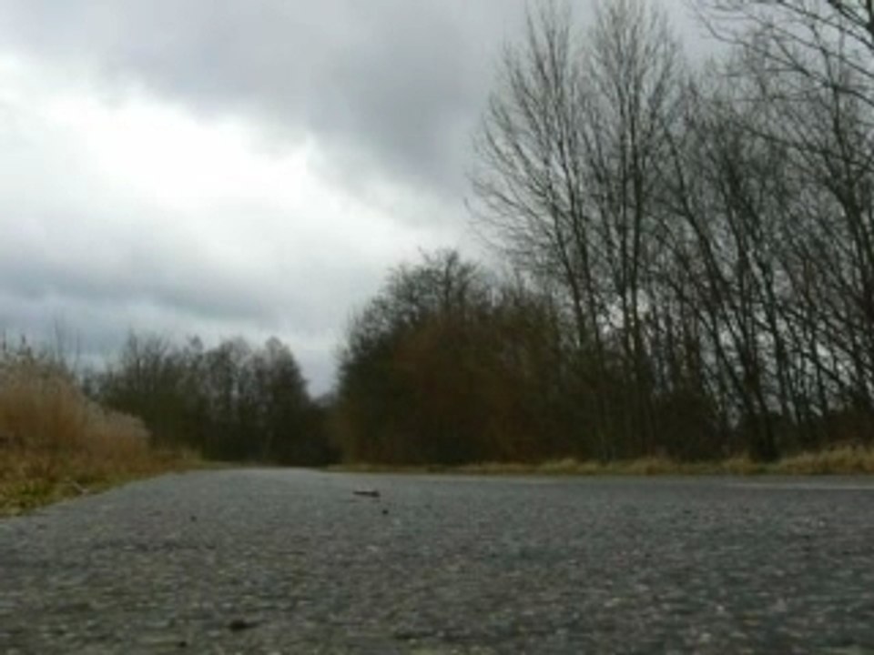 mini run sur route fermer