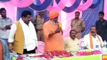 साक्षी ने यह कहकर मांगे वोट- 'संन्यासी को भिक्षा नहीं दोगे तो पाप दे जाएगा और सारा पुण्य ले जाएगा'