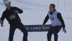 Wilkinson et Yachvili s’essaient au Snow Rugby