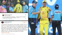 IPL 2019 : Twitter Slams MS Dhoni About Angry On Umpires || Oneindia Telugu