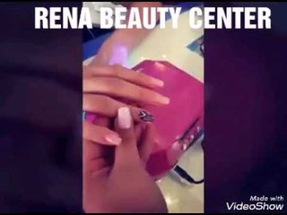 أظافر--خطوات الجيل ---ديزاين ثابت --من مركز رينا للتجميل