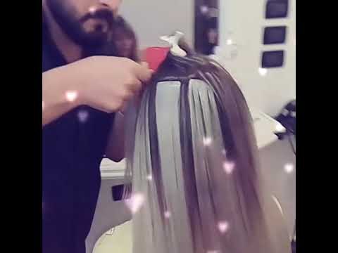 تركيب وصلات شعر من مركز رينا للتجميل