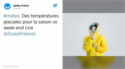 Météo : Des températures glaciales pour la saison attendues ce week-end