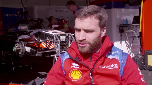 Formula E GEOX Rome E-Prix Jérôme d'Ambrosio - la avant-première