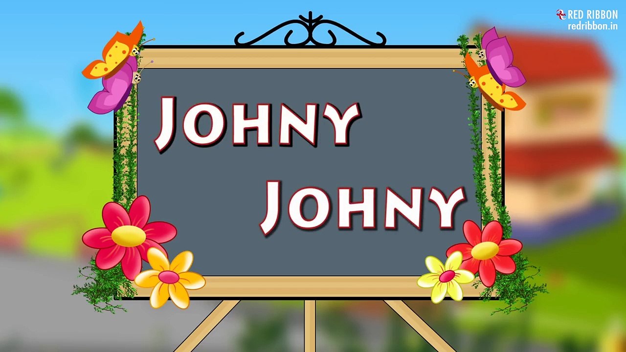 Johny Johny Yes Papa | Popular Nursery Rhyme | Animation English Rhyme For Children