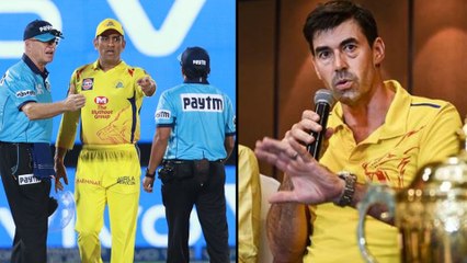 IPL 2019 : Stephen Fleming Speaks Up On MS Dhoni's No-Ball Controversy || Oneindia Telugu