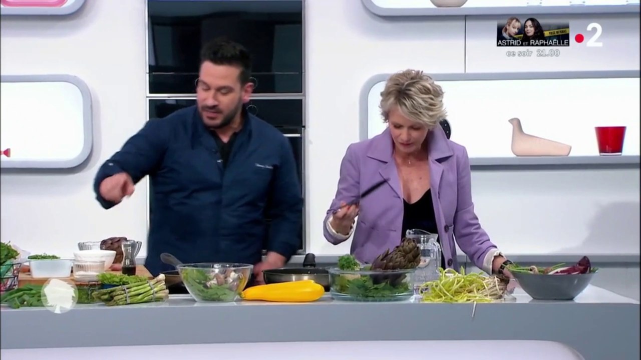 Denny Imbroisi dans l'émission "C'est au programme" le Jeudi 11 Avril sur France 2