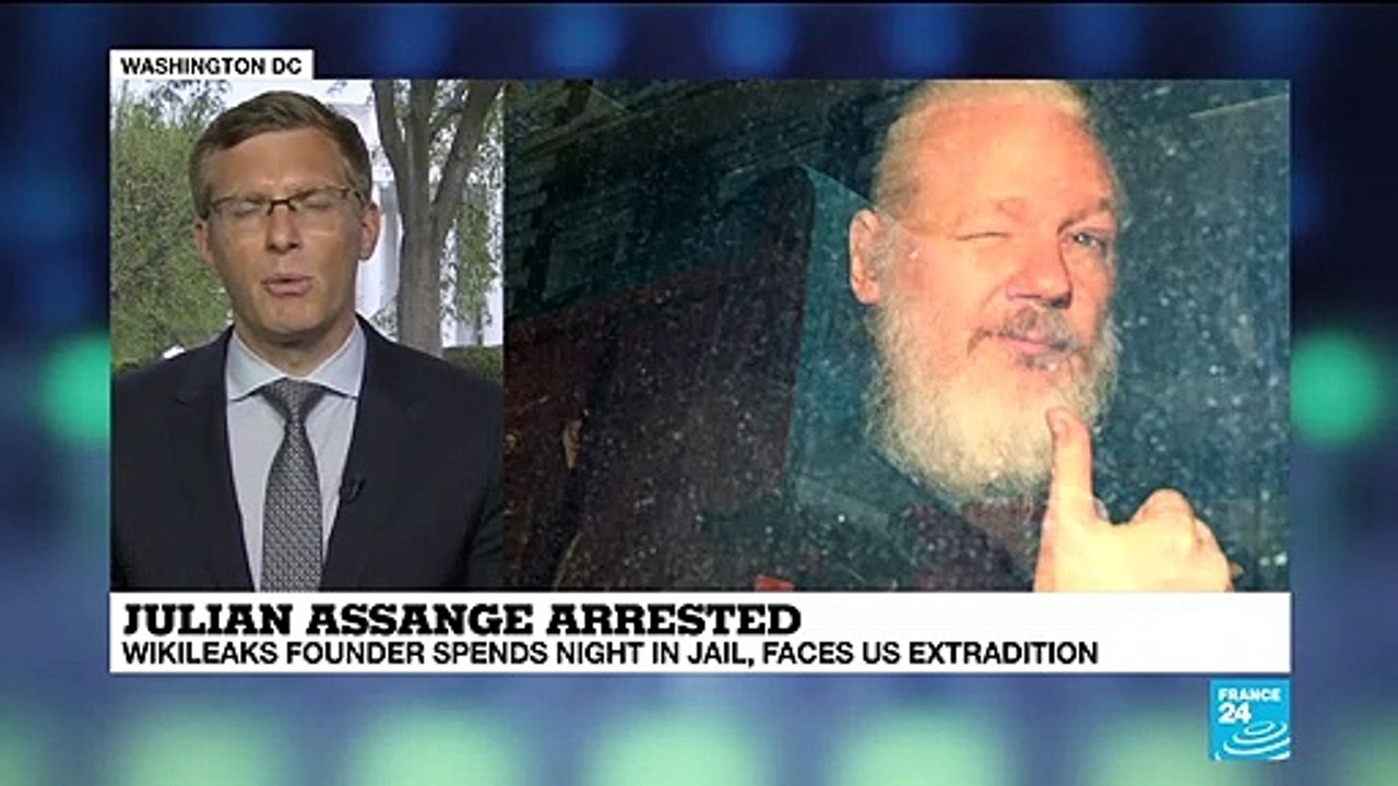 Assange arrested: Trump says "Wikileaks isn't his thing"