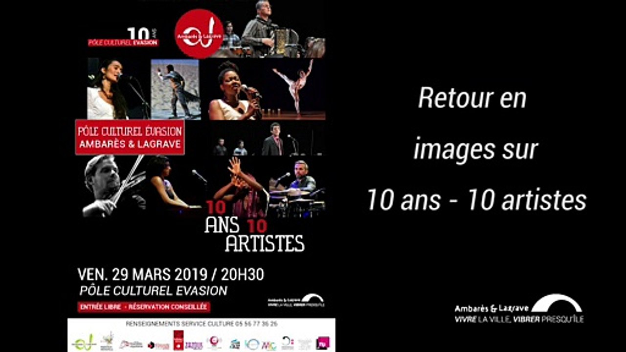 10 ans 10 artistes
