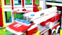 LEGO Pompier Film pour enfants: le Feu dans le poste de Police | Stop-Motion, pour les Enfants français | Gertie S. Bresa