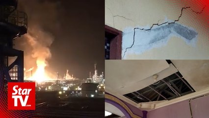 Residents recall moments of Pengerang blast