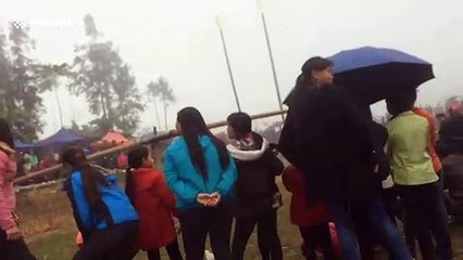 These women have the times of their lives on GIANT see-saw in Vietnam