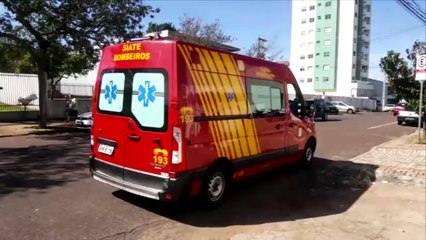 Idoso de 89 anos sofre queda e fica ferido