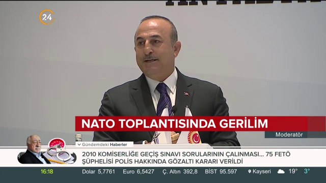 Çavuşoğlu, haddini bildirdi