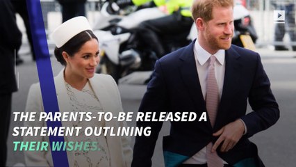 Prince Harry and Meghan Markle Announce 'Private' Birth Plan