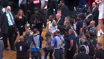 Basket-Ball - NBA - LeBron James VIDEOBOMBS Dwyane Wade's Last NBA Interview | April 10, 2019 | 2018-19 NBA Season