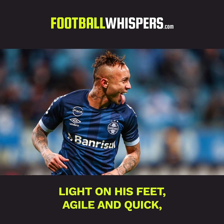 Who is Gremio forward Everton?