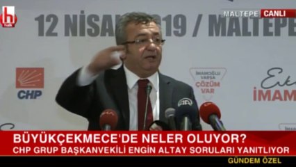 CHP Grup Başkan Vekili Engin Altay’dan sahte tutanak iddiası