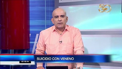 Un hombre se suicido con veneno en Manabí