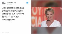 Elise Lucet répond aux critiques de Marlène Schiappa : 