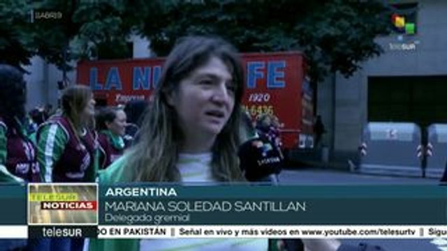 Argentina: trabajadores estatales porteños exigen aumento salarial