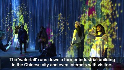 Immersive digital art show, 'paradise' for perfect selfie