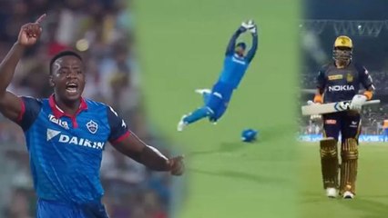 IPL 2019 KKR vs DC: Rishabh Pant takes a spectacular catch to dismiss Robin Uthappa| वनइंडिया हिंदी