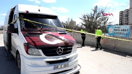 Aksaray 8 Yaşındaki Işıl, İndiği Öğrenci Servisinin Altında Kaldı