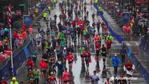 Boston Marathon runners reflect on cold and wet conditions from 2018
