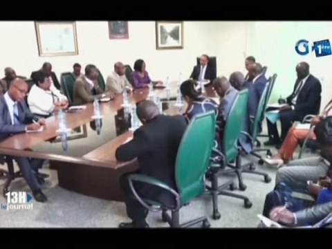 RTG - Le Ministre des forêts et de l'environnement à reçoit les présidents d’une ONG