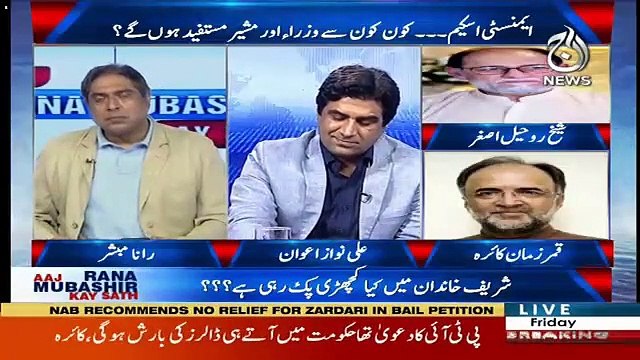 Aaj Rana Mubashir Kay Saath – 12th April 2019