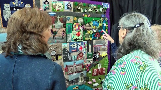A Knitted Map Of Leeds' Iconic Landmarks!