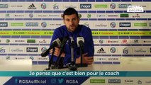 Stefan Mitrovic s'exprime sur le changement de tactique face à Reims.