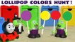 Learn English Learn Colors with the Funny Funlings and Thomas and Friends as Wizard Funling plays a Game Challenge to win Playdoh Lollipops ft Marvel Avengers 4 Ironman