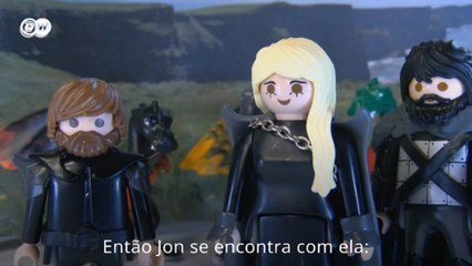 Um resumo de Game of Thrones numa montagem com Playmobil