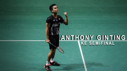 Anthony Ginting ke Semifinal Singapura Open