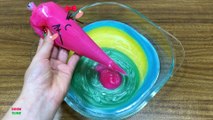 Making Slime With Cute Piping Bags #Doodles || MOST SATISFYING #SLIME ||