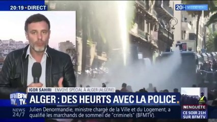 Des heurts ont éclaté entre les manifestants algériens et la police à Alger