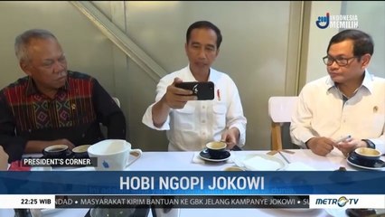 Hobi Ngopi Jokowi