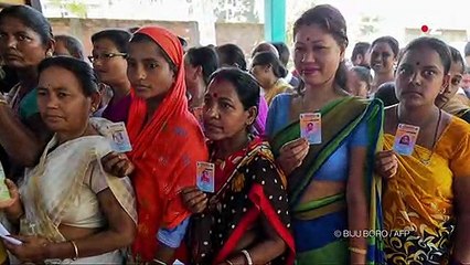 Photo hebdo : 900 millions d'Indiens appelés aux urnes