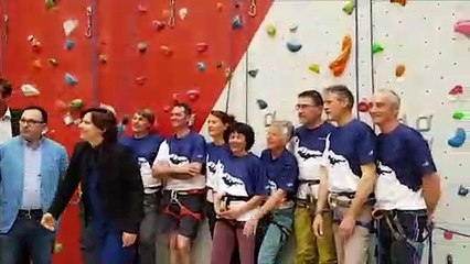 Roxana Maracineanu dans le Haut-Rhin : la journée en images