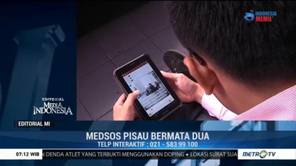 Medsos Pisau Bermata Dua